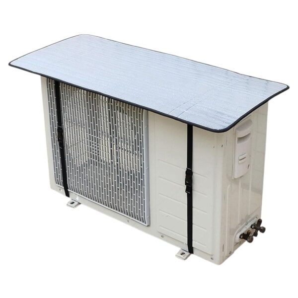 Air Conditioner Outdoor Thermal Protective Cover Single side aluminum foil  5 mm foam thickness